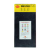 10 inch by 20 inch shim stock package The 15-sheet plastic shim stock set comes with one sheet of each thickness from 0.0005” to 0.030”.